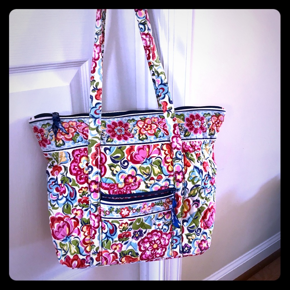Vera Bradley Hope Garden Vera Tote Bag